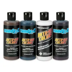 Createx Candy2O Auto Air Color - Sample Set of 4, 4 oz