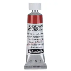 Schmincke Horadam Aquarell Artist Watercolor - English Venetian Red, 15 ml tube