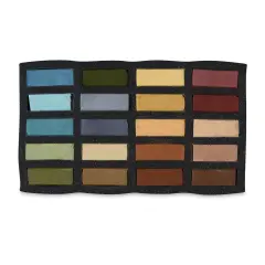 Art Spectrum Extra Soft Square Pastels - Arid Landscape, Set of 20