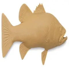 Gyotaku Fish Printing Replica - Bass