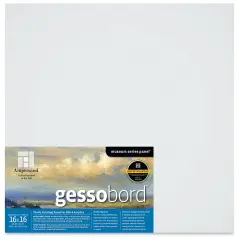 Ampersand Gessobord - 16" x 16", 1-1/2" Cradled