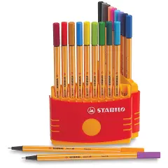 Stabilo Point 88 Fineliner Pen Set - Set of 20, Color Parade