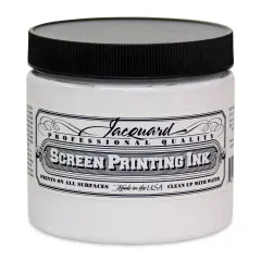 Jacquard Screen Printing Ink - Super Opaque White, 16 oz
