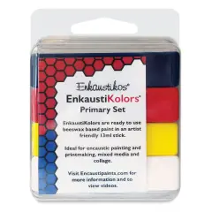 Enkaustikos EnkaustiKolors Paint Set - Primary Set