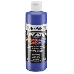 Createx Airbrush Color - 8 oz, Transparent Ultramarine Blue