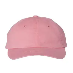 Valucap&reg; Small Fit Bio Washed Dad Hat Pink