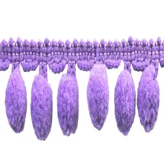 Belagio Pom Trim, 1.25" Wide, 10-Yard Bolt, Lilac