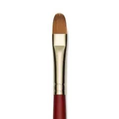 Princeton Synthetic Sable Brush - Filbert, Long Handle, Size 12