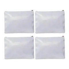 Craft Express Sublimation Printing Makeup Case - Shimmering Glitter, Pkg of 4