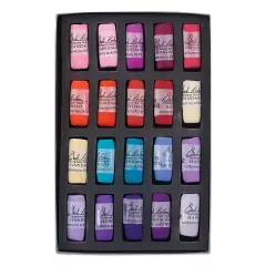 Richeson Soft Handrolled Pastels - Flora Landscape, Set of 20