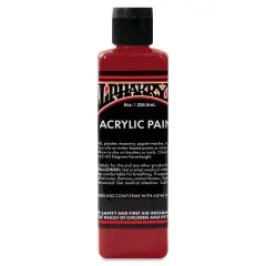 Alpha6 Alphakrylic Acrylic Paint - Brick Red, 8 oz