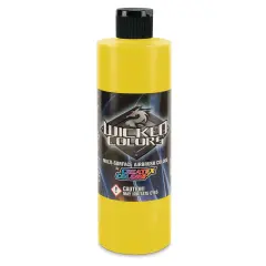 Createx Wicked Colors Airbrush Color - 16 oz, Yellow