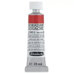 Schmincke Horadam Artist Gouache - Cadmium Red Deep, 15 ml tube
