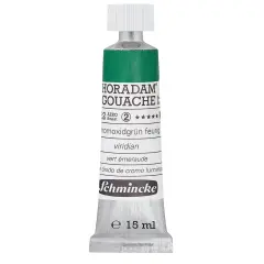 Schmincke Horadam Artist Gouache - Chromium Oxide Green Brilliant, 15 ml tube