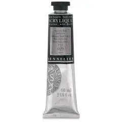 Sennelier Extra-Fine Artist Acryliques - Iridescent Bright Silver, 60 ml tube