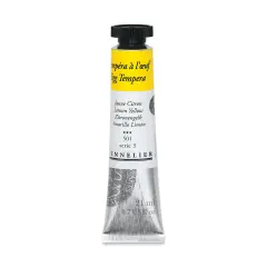 Sennelier Artists Egg Tempera - Lemon Yellow, 21 ml tube