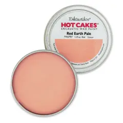Enkaustikos Hot Cakes Encaustic Paint - Red Earth Pale, 45 ml tin