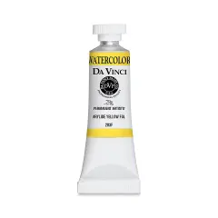 Da Vinci Artists' Permanent Watercolor - Arylide Yellow, 15 ml tube