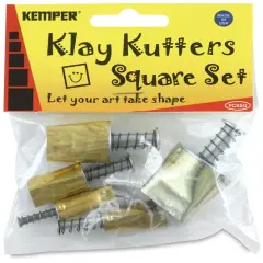 Kemper Pattern Cutters - Set of 5, Assorted, Square