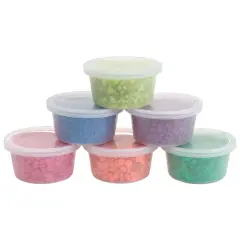 Hygloss Bucket O' Gravel - Assorted Neon Colors, Pkg of 6, 6 oz each