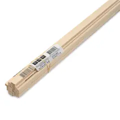 Bud Nosen Basswood Sticks - 1/4" x 3/8" x 24", 16 Sticks