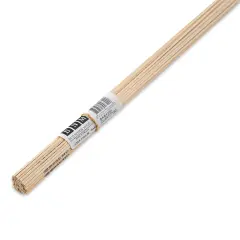 Bud Nosen Basswood Sticks - 1/16" x 1/16" x 24", 60 Sticks