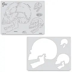 Iwata Artool Freehand Template - Horror of Skull Master Profile