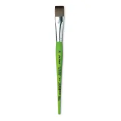 Da Vinci Fit For School & Hobby Brush - Flat, Size 20, Short Handle