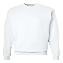 Hanes&reg; Ecosmart Crewneck Sweatshirt White