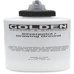 Golden Silverpoint/Drawing Ground - 8 oz, Jar