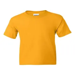 Gildan&reg; DryBlend Youth Short Sleeve Crewneck T-Shirt Gold