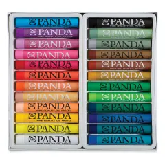 Talens Panda Oil Pastels - Assorted Colors, Set of 24