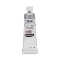Schmincke Mussini Oil Color - White Gold, 35 ml tube