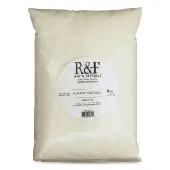 R&F Encaustic Beeswax - White, 5 lb Bag