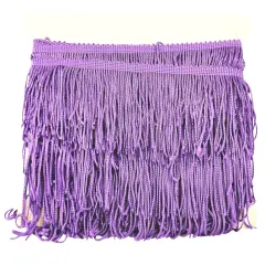 Belagio Chainette Fringe, 2" Wide, 10- Yard Bolt, Purple