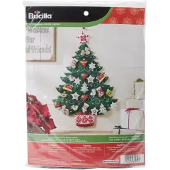 Bucilla Advent Calendar Felt Applique Kit-Nordic Tree