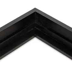 Ampersand Floaterframe - Bold, Black, 6" x 6", 1-1/2"