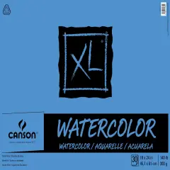 Canson XL Watercolor Paper Pad 18"X24"-30 Sheets