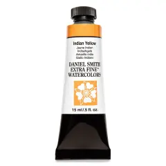 Daniel Smith Extra Fine Watercolor - Indian Yellow, 15 ml Tube