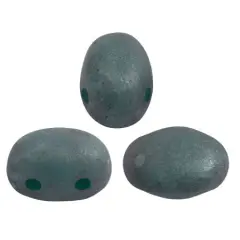 Samos&reg; Par Puca&reg;, SMS-6313-85001, Opaque Green Turquoise Matte Nebula, 10 grams