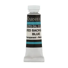 Marshall's Photo Oil Color - Background Gray Blue, 1/2" x 2" Tube