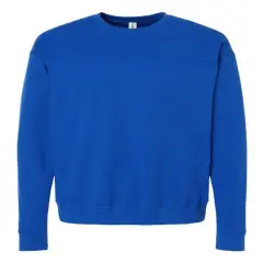 Tultex&reg; Fleece Crewneck Sweatshirt Royal