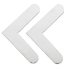 MUSEO ALU-Frame Aluminum Stretcher Bars and Parts - Corner Stabilizers, Pkg of 8