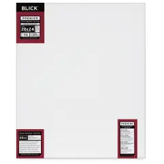 Blick Premier Heavyweight Stretched Cotton Canvas - 20" x 24", 1-3/8" Profile