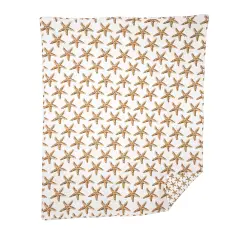 Sand Bridge Stars Accent Throw Blanket