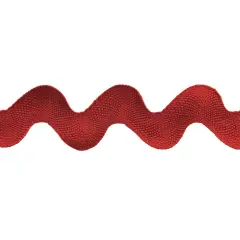 Belagio Large Ric Rac Trim, 1.25" Wide, 10-yard bolt, Red