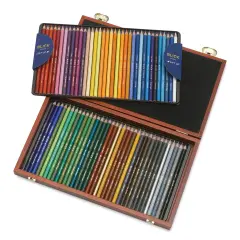 Blick Studio Artists' Colored Pencil Set - Set of 72, Assorted Colors, Wood Box