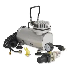SilentAire Scorpion I Airbrush Compressor - Single Piston