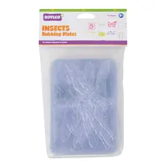 Roylco Rubbing Plates - Insects, 4-1/2" x 6-1/2", Set of 16
