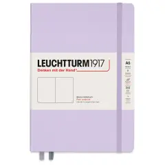 Leuchtturm1917 Blank Hardcover Notebook - Lilac, 5-3/4" x 8-1/4"